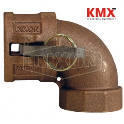 Cam & Groove 90° Type D Coupler x Female NPT Elbow 200D-90BR