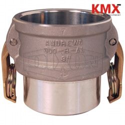 Dixon® Cam & Groove Coupler Butt Weld to Schedule 40 Pipe/Socket Weld to Nominal Tubing 200DWBPSTAL