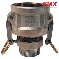 Cam & Groove Reducing Type B Coupler x Male NPT 2015-B-SS