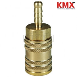 M-Series ARO Pneumatic Manual Standard Hose Barb Coupler 2MS3-B