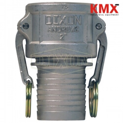 Dixon Cam & Groove Notched NOS Type C Coupler x NOS shank 300CNOSSS