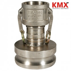 Dixon® Cam & Groove Jump Size Coupler x Adapter (Type DA) 2025-DA-SS