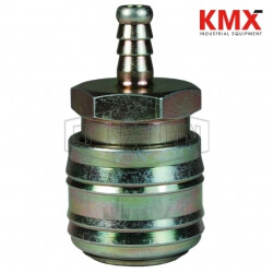 M-Series ARO Pneumatic Automatic Standard Hose Barb Coupler 3MS3-PL