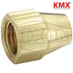 SAE 45° Flare Short Nut 41FS-4
