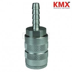 F-Series Pneumatic Manual Standard Hose Barb Coupler 4FS4-S