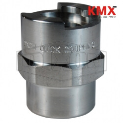 Dix-Lock® N-Series Bowes Interchange Female Thread Coupler 4NF8-SS