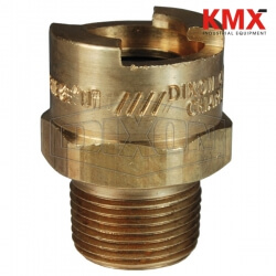 Dix-Lock® N-Series Interchange Female Head x Male Threaded End Coupler 4NM4-B