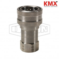 DQC K-Series ISO-A Interchange Female Coupler 6KBF6-SS