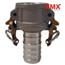 Boss-Lock Cam & Groove Type C Coupler x Hose Shank AC400