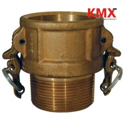 Boss-Lock Cam & Groove Type B Coupler x Male NPT BB400