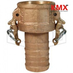 Boss-Lock Cam & Groove Type C Coupler x Hose Shank BC100