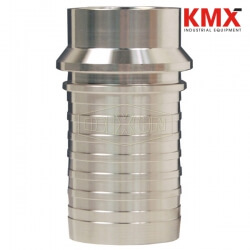 Dixon Sanitary Style Crimp Stem Tube Weld End x Hose Shank CTER400