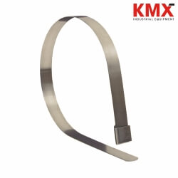 Center Punch Band Clamp Open End, SS, 2-1/2