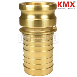 Global Crimp Style Cam & Groove Type E adapter x hose shank G100-E-BRCR