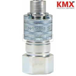 Dix-Lock® N-Series Bowes Interchange Female Threaded Plug N4F6