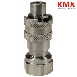 Dix-Lock® N-Series Bowes Interchange Female Thread Plug N4F6-SS
