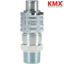 Dix-Lock® N-Series Interchange Male Head x Male Threaded End Plug N4M3