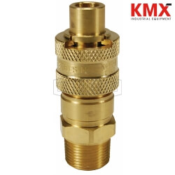 Dix-Lock® N-Series Interchange Male Head x Male Threaded End Plug N4M3-B