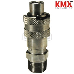 Dix-Lock® N-Series Interchange Male Head x Male Threaded End Plug N4M6-S