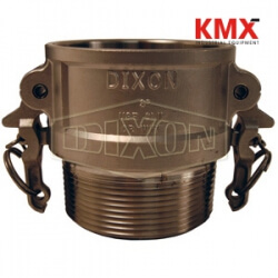 Boss-Lock Cam & Groove Type B Coupler x Male NPT RB125BL