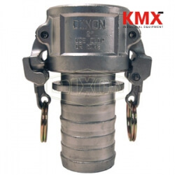 EZ Boss-Lock Cam & Groove Type C Coupler x Hose Shank with Collar RC100CEZ