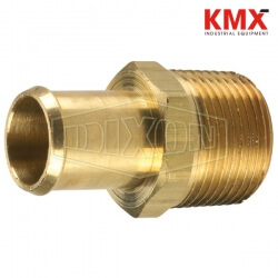 Male NPTF x Beaded Hose Barb 268B0602