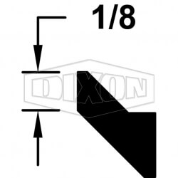 Bevel Seat Gasket 40BS-X250