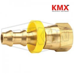 Female 45°SAE/37°JIC Swivel x Push-on Hose Barb 2870408C
