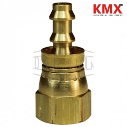 Female 37° JIC Swivel x Push-on Hose Barb 2880409CBC