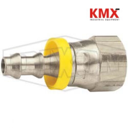 Female 37° JIC Swivel x Push-on Hose Barb 2881621SS