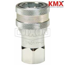 AG-Series Agricultural Poppet Valve Female Threaded Coupler 2AGF2-PV