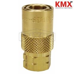 DQC CM-Series Industrial Mold Interchange Valved Coupler Female NPTF 2CMF1-B