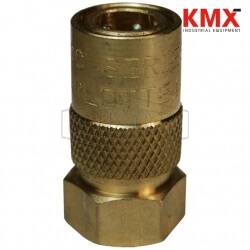 DQC CM-Series Industrial Mold Interchange Unvalved Coupler Female NPTF 2CMF1-B-E