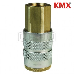 F-Series Pneumatic Manual Female Threaded Coupler 2FF1-B