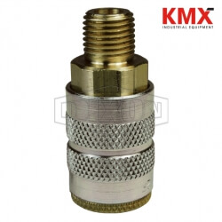 F-Series Pneumatic Manual Male Threaded Coupler 2FM1-B