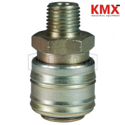 M-Series ARO Pneumatic Automatic Male Threaded Coupler 2MM3-PL
