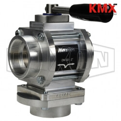 MannTek Two-Way Full Flow Ball Valve Female NPT 2WAYBV300