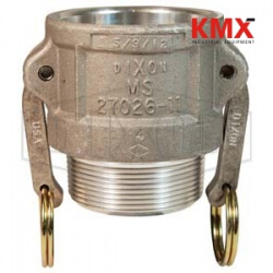 Dixon® Cam & Groove Type B Coupler x Male NPT 300-B-AL