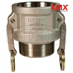 Dixon® Cam & Groove Type B Coupler x Male NPT 300-B-SS