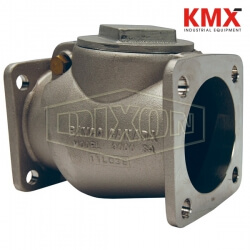 Bayco Classic 3000 Series Swing Check Valve Square TTMA Flange 3001SQ-N