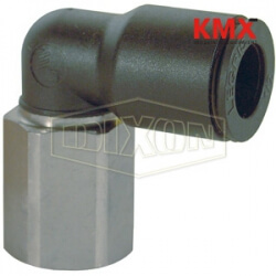 Legris Nylon/Nickel-Plated Brass Push-In Female Elbow 30096014