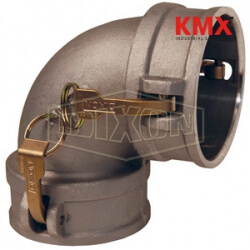 Dixon® Type DD 90° Elbow Coupler x Coupler 300DD-90AL