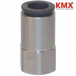 Legris Nylon/Nickel-Plated Brass Push-In Female Connector 30145614