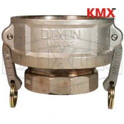 Cam & Groove Reducing Type D Coupler x Female NPT 3020-D-SS