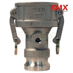 Dixon® Cam & Groove Jump Size Coupler x Adapter with Port (Type DA) 3020DAT25SS