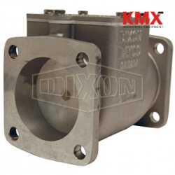 Bayco High Flow Series Swing Check Valve Square TTMA Flange 3031SQ