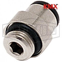 Metric Push-In Male Connector BSPP 31010410