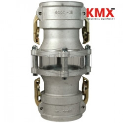 Cam & Groove In-Line Sight Glass Coupler x Coupler 3533CC