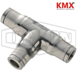Legris Stainless Steel Push-In Union Tee 38046000