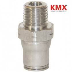 Legris Stainless Steel Push-In Male Connector 38056218